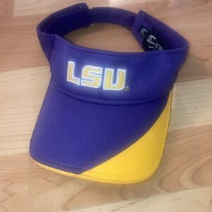 Louisiana State LSU Tigers Visor Purple Gold NCAA Adjustable College Football
